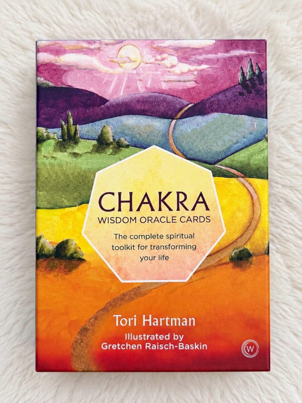 Chakra Wisdom Oracle Cards Tori Hartman 49 Card Deck Guidebook Complete Set